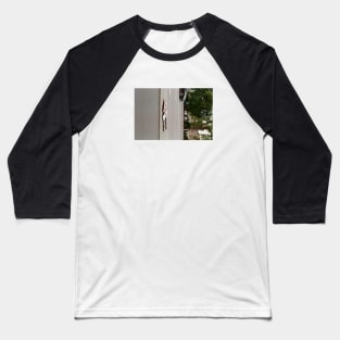 Road Sign on Street London Photography Art Baseball T-Shirt